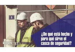 ¿De qué está hecho y para qué sirve el casco de seguridad?